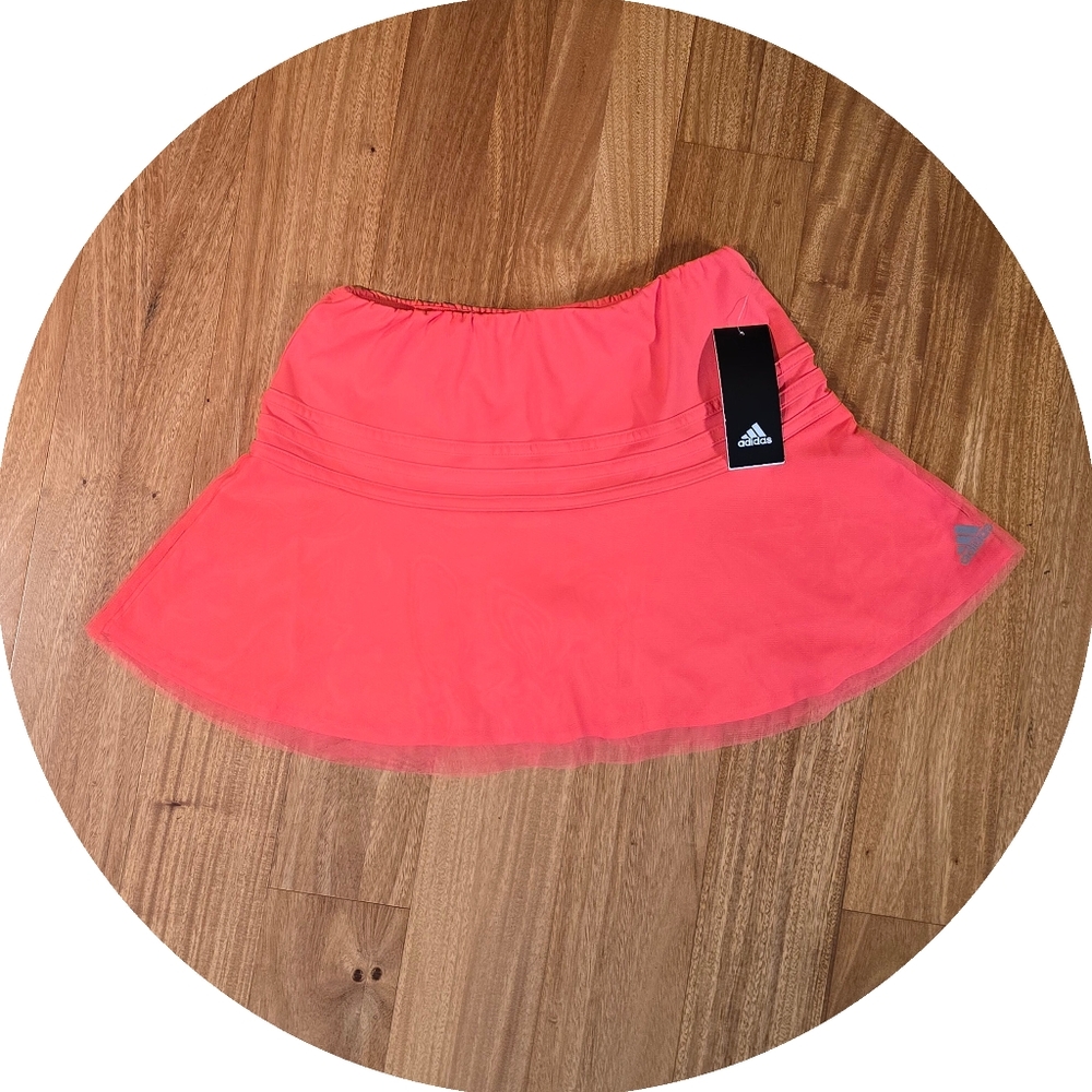 adidas Hot Pink Tulle Skort/Skirt